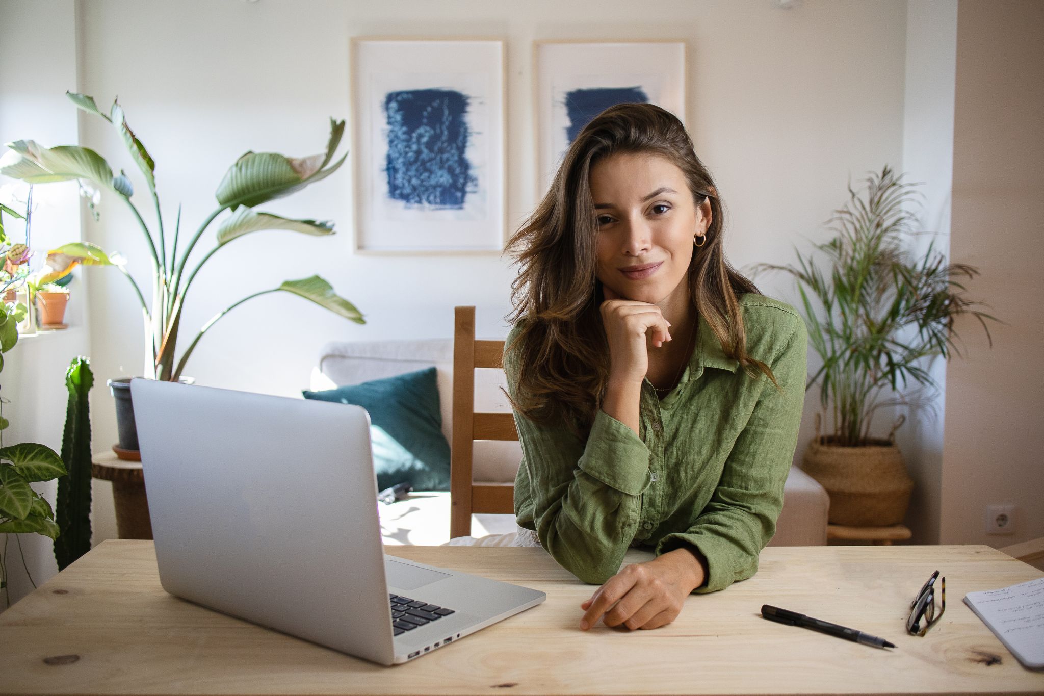 Kobieta prowadząca swój biznes