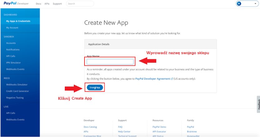 Selesto - kreator aplikacji PayPal