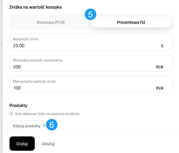 Selesto - wartości żniżek