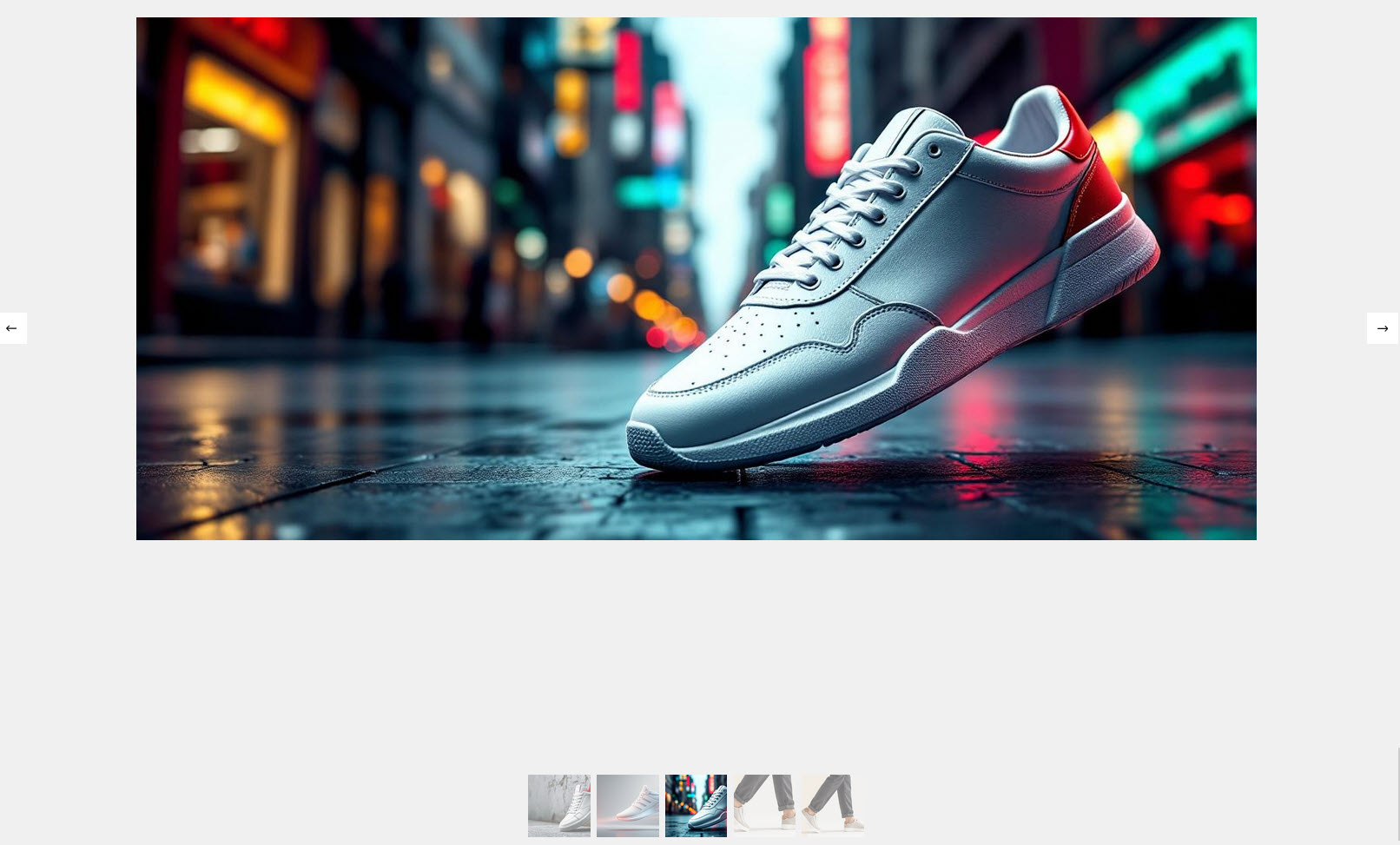 Selesto - przykład sekcji "Galeria"